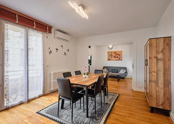 Les Hirondelles - 2 Chambres, 3 Lits, Climatisation Et Balcon